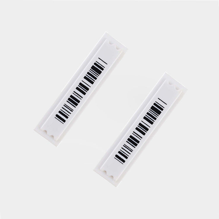 Permanent Adhesive Tamper-Evident Barcode Decals 45*10.8mm For Customer Requirements